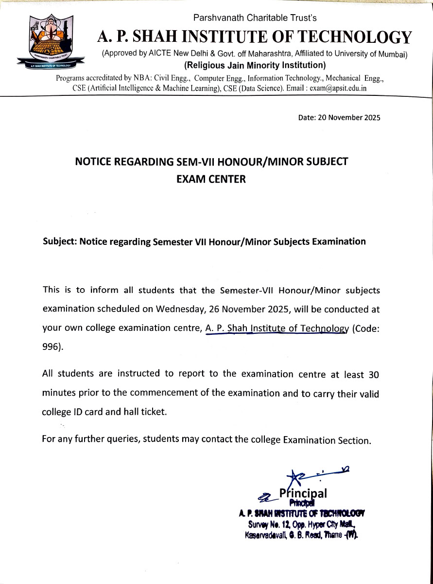 Attachment Regarding Honor-Minor Subject Exam Center.jpg